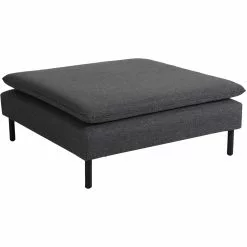 Brafab Callisto Modulsofa Sitzteil 1-Sitzer, Schwarz/Onyx