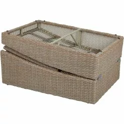 Brafab Ceibo Sonnenliege 66x202x76 Cm, Beige -Günstiges Stuhlgeschäft brafab ceibo sunbed beige with cushion 2