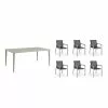Brafab Delia Nimes Dining Set, Khaki