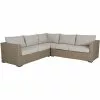 Brafab Funkia Ecksofa 5-Sitzer, Beige/Sand