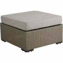 Brafab Funkia Pouf / Loungetisch 76x76x46 Cm, Beige/Sand