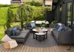 Brafab Itonda Kaffeetisch Schwarz/Sand, Ø100x50 Cm -Günstiges Stuhlgeschäft brafab itonda 60 h40 black grey 2