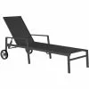 Brafab Leone Sonnenliege Aluminium , Matt Black / Grau -Günstiges Stuhlgeschäft brafab leone sonnenliege aluminium 1