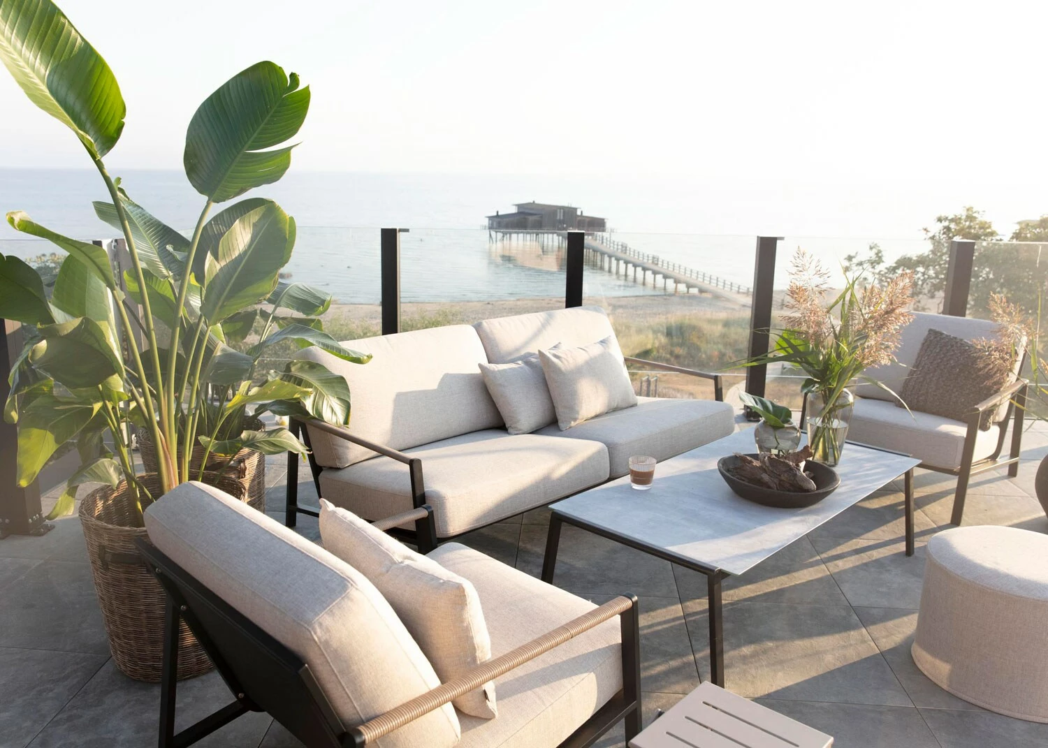 Brafab Lyra Sessel, Schwarz/Sand 7 Brafab Lyra Sessel, Schwarz/Sand – Bild 5