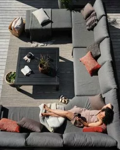 Brafab Stettler Fußhocker, Schwarz/Grau 9 Brafab Stettler Fußhocker, Schwarz/Grau -Günstiges Stuhlgeschäft brafab stettler footstool matt black m 2