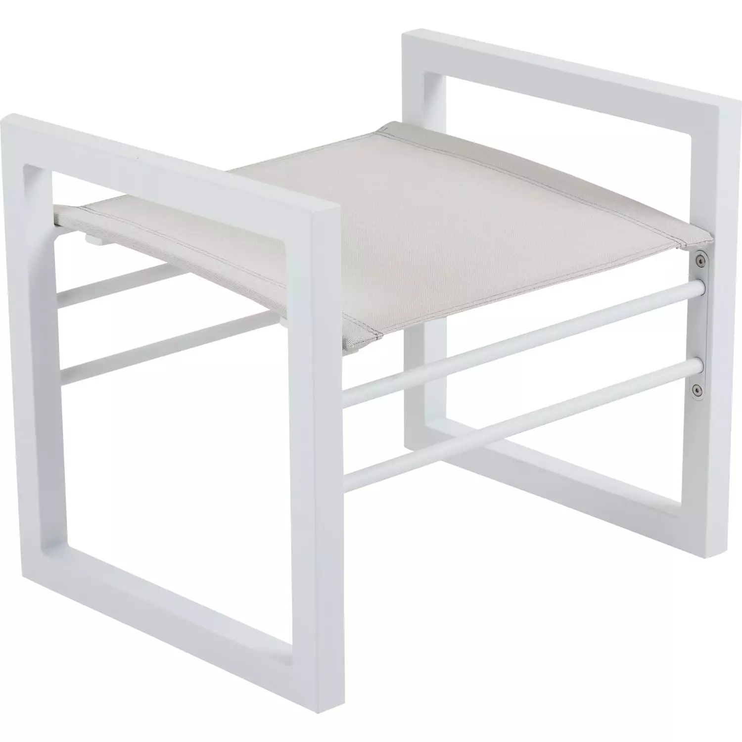 Brafab Vevi Fußstütze Aluminium , Weiß 3 Brafab Vevi Fußstütze Aluminium , Weiß