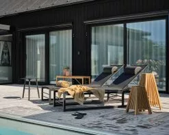 Brafab Vevi Sonnenliege, Schwarz -Günstiges Stuhlgeschäft brafab vevi resting bed black 5