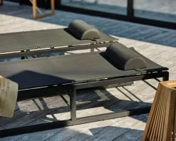 Brafab Vevi Sonnenliege, Schwarz -Günstiges Stuhlgeschäft brafab vevi resting bed black 7