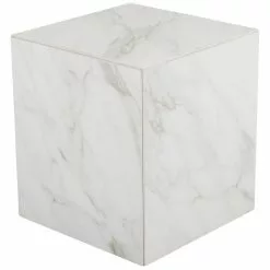 Brafab Zten Kaffeetisch 40x40x45 Cm, Weiß