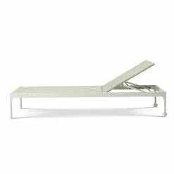 Ethimo Infinity Sonnenliege, Warm White / Lightwick