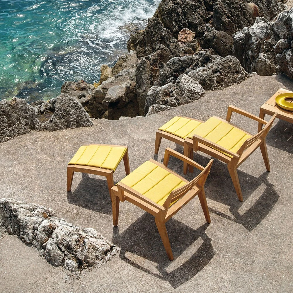 Ethimo Ribot Fußstütze Teakholz 7 Ethimo Ribot Fußstütze Teakholz – Bild 5