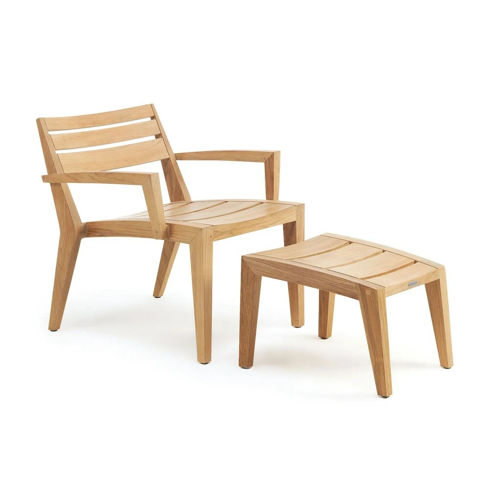 Ethimo Ribot Fußstütze Teakholz 5 Ethimo Ribot Fußstütze Teakholz – Bild 3