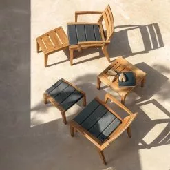 Ethimo Ribot Liegestuhl Teakholz -Günstiges Stuhlgeschäft ethimo ribot liegestuhl teakholz 4