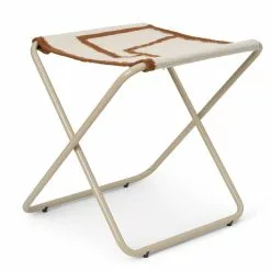 Ferm LIVING Desert Hocker, Kaschmir/shape