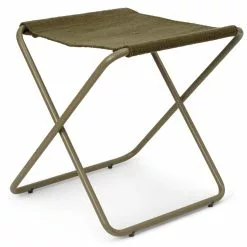 Ferm LIVING Desert Hocker, Olive/olive