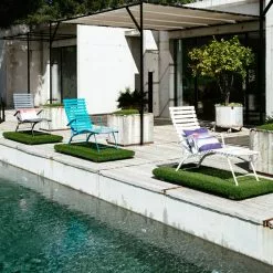 Fermob Bistro Chaise Longue, Poppy -Günstiges Stuhlgeschäft fermob bistro chaise longue 1