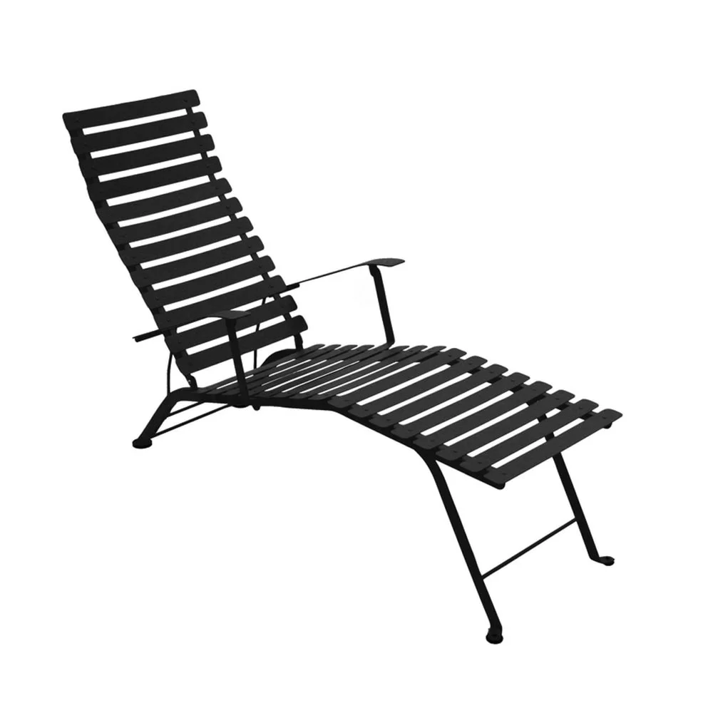 Fermob Bistro Chaise Longue, Liquorice 3 Fermob Bistro Chaise Longue, Liquorice