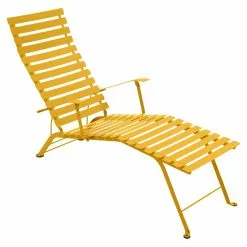 Fermob Bistro Chaise Longue, Honey