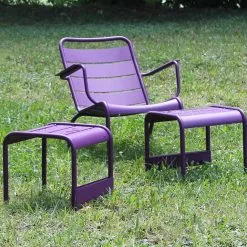 Fermob Luxembourg Fußhocker, Cedar Green -Günstiges Stuhlgeschäft fermob luxembourg tisch schemel anthracite 10