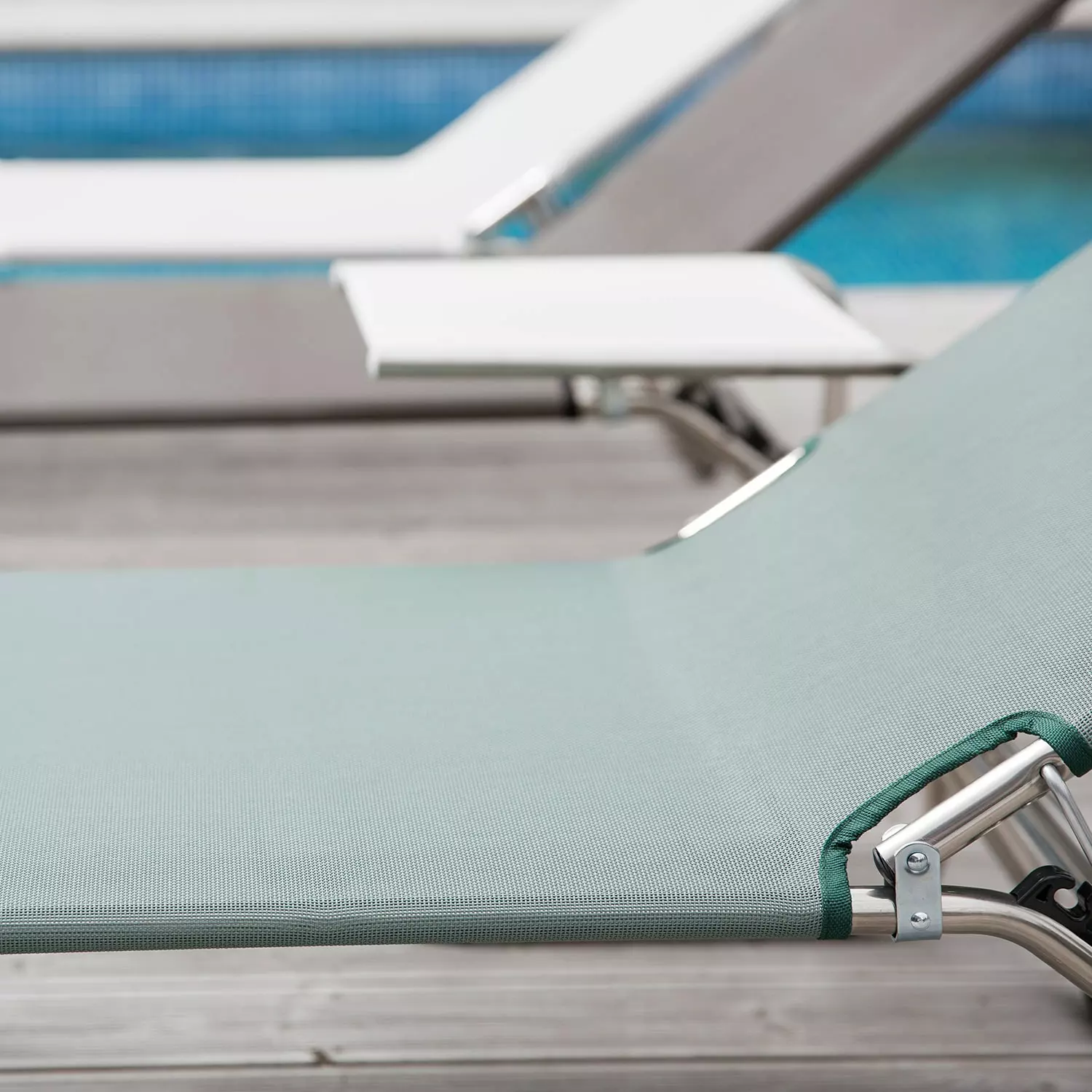 FIAM Amigo Sonnenliege, Salvia Grün 4 FIAM Amigo Sonnenliege, Salvia Grün – Bild 2