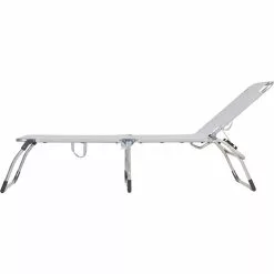 FIAM Amigo XXL Sonnenliege, Grau