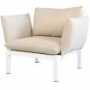 FIAM Domino Sessel, Beige/Weiß 1 FIAM Domino Sessel, Beige/Weiß -Günstiges Stuhlgeschäft fiam fatolj vit beige 0