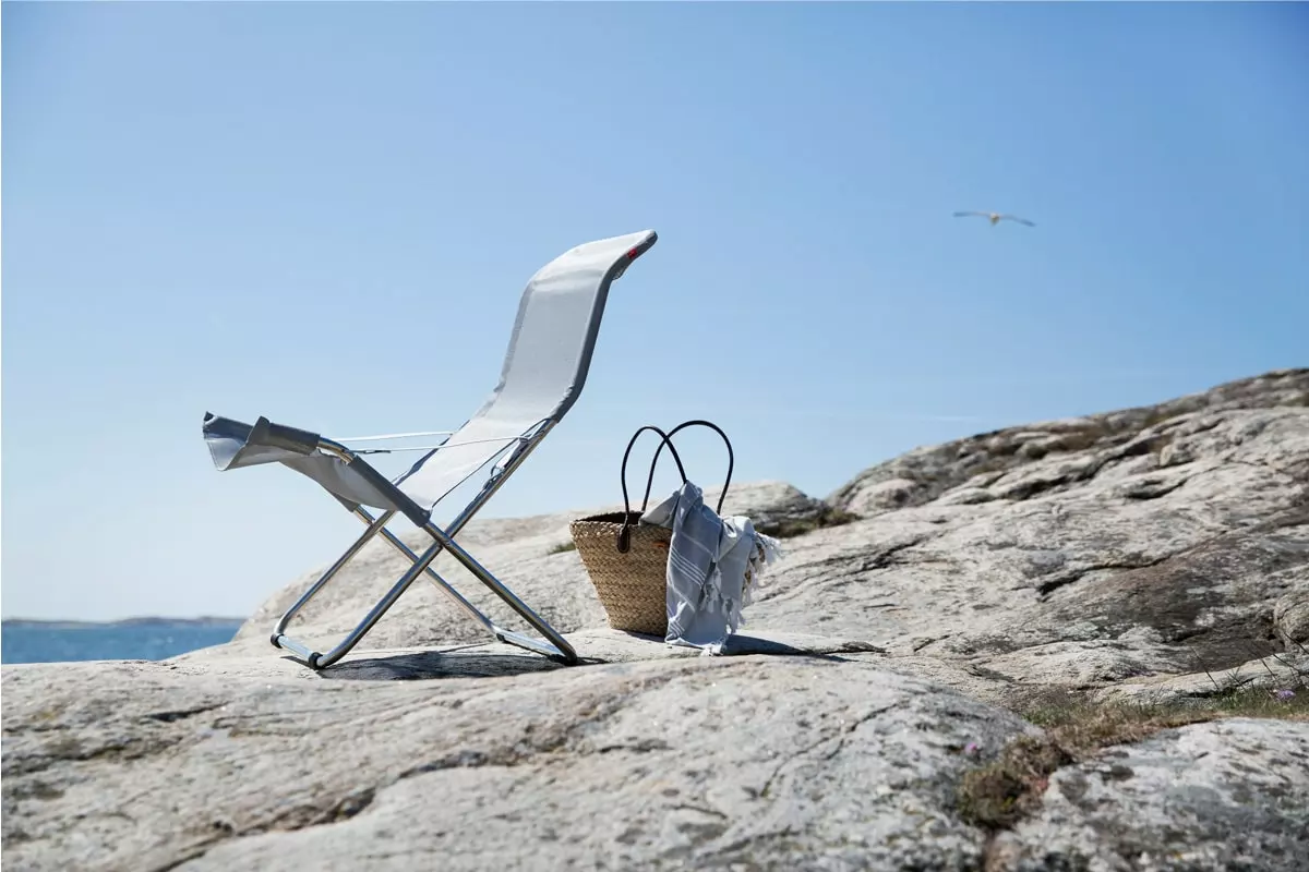 FIAM Fiesta Liegestuhl, Grau 5 FIAM Fiesta Liegestuhl, Grau – Bild 3