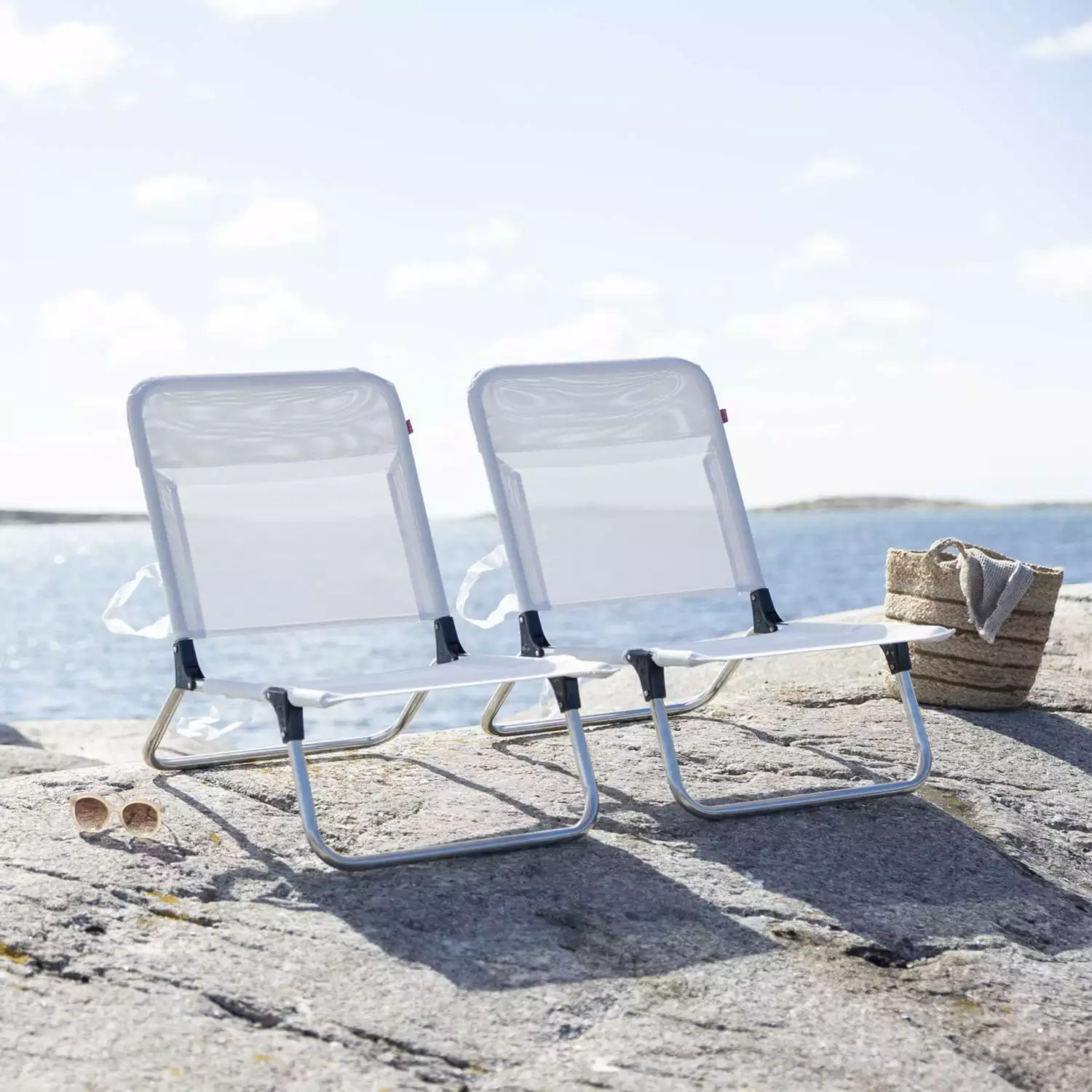 FIAM Quick Liegestuhl, Weiß 6 FIAM Quick Liegestuhl, Weiß – Bild 4