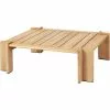 Gubi Atmosfera Kaffeetisch Teakholz, 100x113 Cm -Günstiges Stuhlgeschäft gubi atmosfera coffee table teak 113x100 0