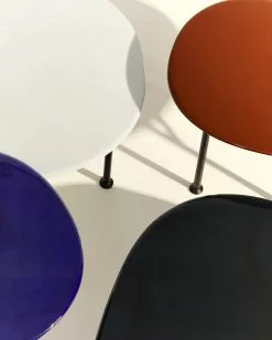 Gubi Carmel Kaffeetisch 75x75 Cm, Semi Matt Clam White -Günstiges Stuhlgeschäft gubi carmel 13