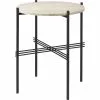 Gubi TS Outdoor Beistelltisch Ø40x51 Cm, Schwarz/Weiß Travertin 2 Gubi TS Outdoor Beistelltisch Ø40x51 Cm, Schwarz/Weiß Travertin -Günstiges Stuhlgeschäft gubi ts outdoor side table 40 black white travertine 0