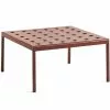 Hay Balcony Loungetisch 75x76 Cm, Iron Red -Günstiges Stuhlgeschäft hay balcony low table anthracite 7