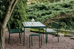 Hay Balcony Hocker, Dark Forest -Günstiges Stuhlgeschäft hay balcony stool anthracite powder coated steel 9