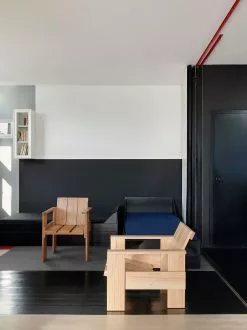 Hay Crate Loungesessel, Natur -Günstiges Stuhlgeschäft hay crate lounge chair water based lacquered pinewood 11