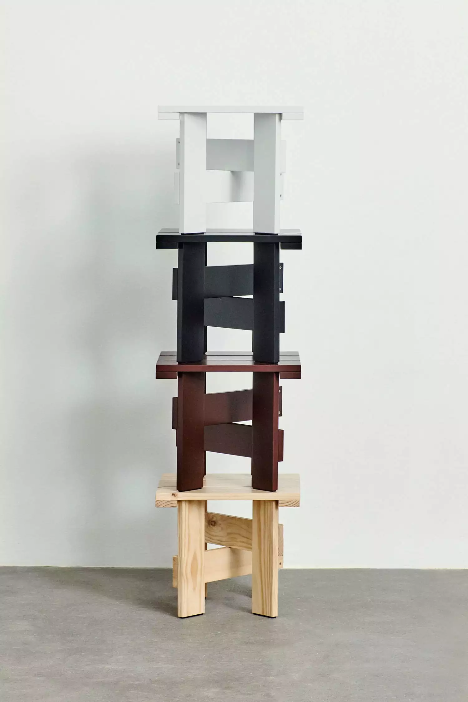 Hay Crate Niedriger Tisch, Schwarz 8 Hay Crate Niedriger Tisch, Schwarz – Bild 6