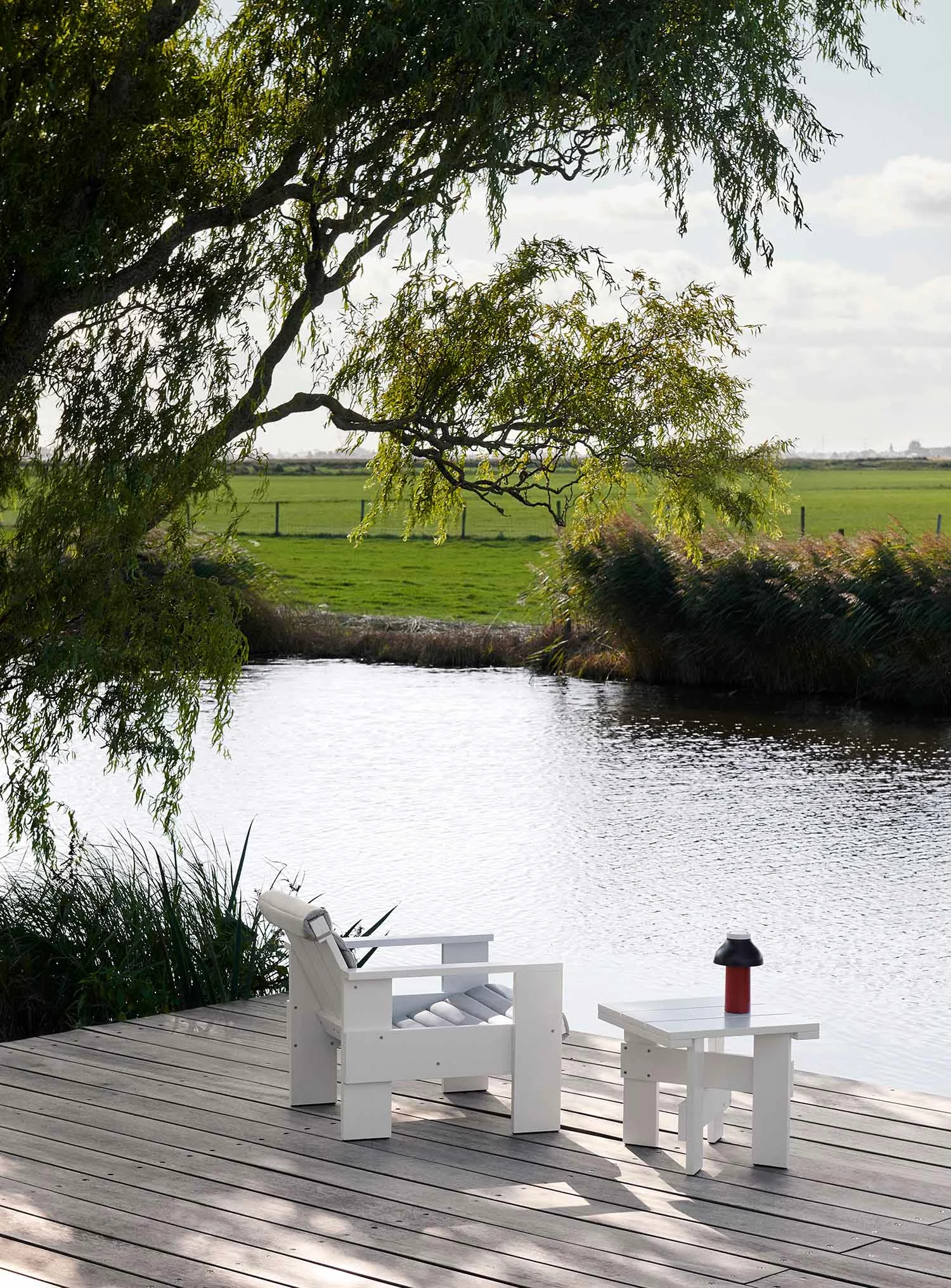 Hay Crate Niedriger Tisch, Weiß 4 Hay Crate Niedriger Tisch, Weiß – Bild 2