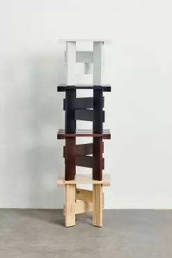 Hay Crate Niedriger Tisch, Iron Red -Günstiges Stuhlgeschäft hay crate low table l45 x w45 x h40 pinewood 26