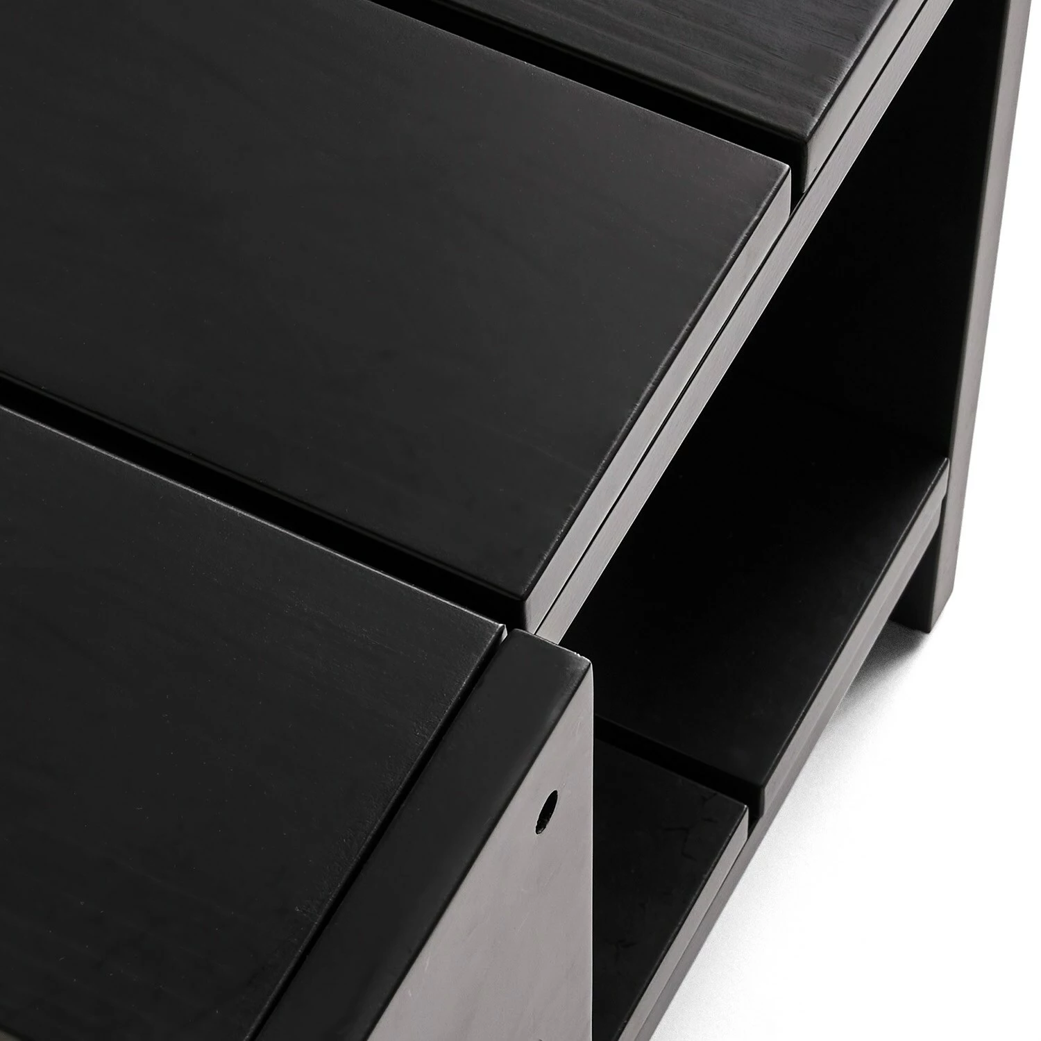 Hay Crate Niedriger Tisch, Schwarz 4 Hay Crate Niedriger Tisch, Schwarz – Bild 2