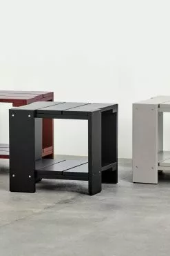 Hay Crate Beistelltisch, Schwarz 11 Hay Crate Beistelltisch, Schwarz -Günstiges Stuhlgeschäft hay crate side table w495 water based pinewood 11