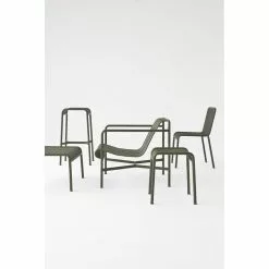 Hay Palissade Hocker, Olive -Günstiges Stuhlgeschäft hay palissade hocker 1 4