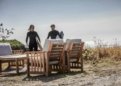 Hillerstorp Gotland Sitzgruppe 5 Sitzplätze, Wärmebehandelt Esche -Günstiges Stuhlgeschäft hillerstorp gotland soffgrupp vit 10