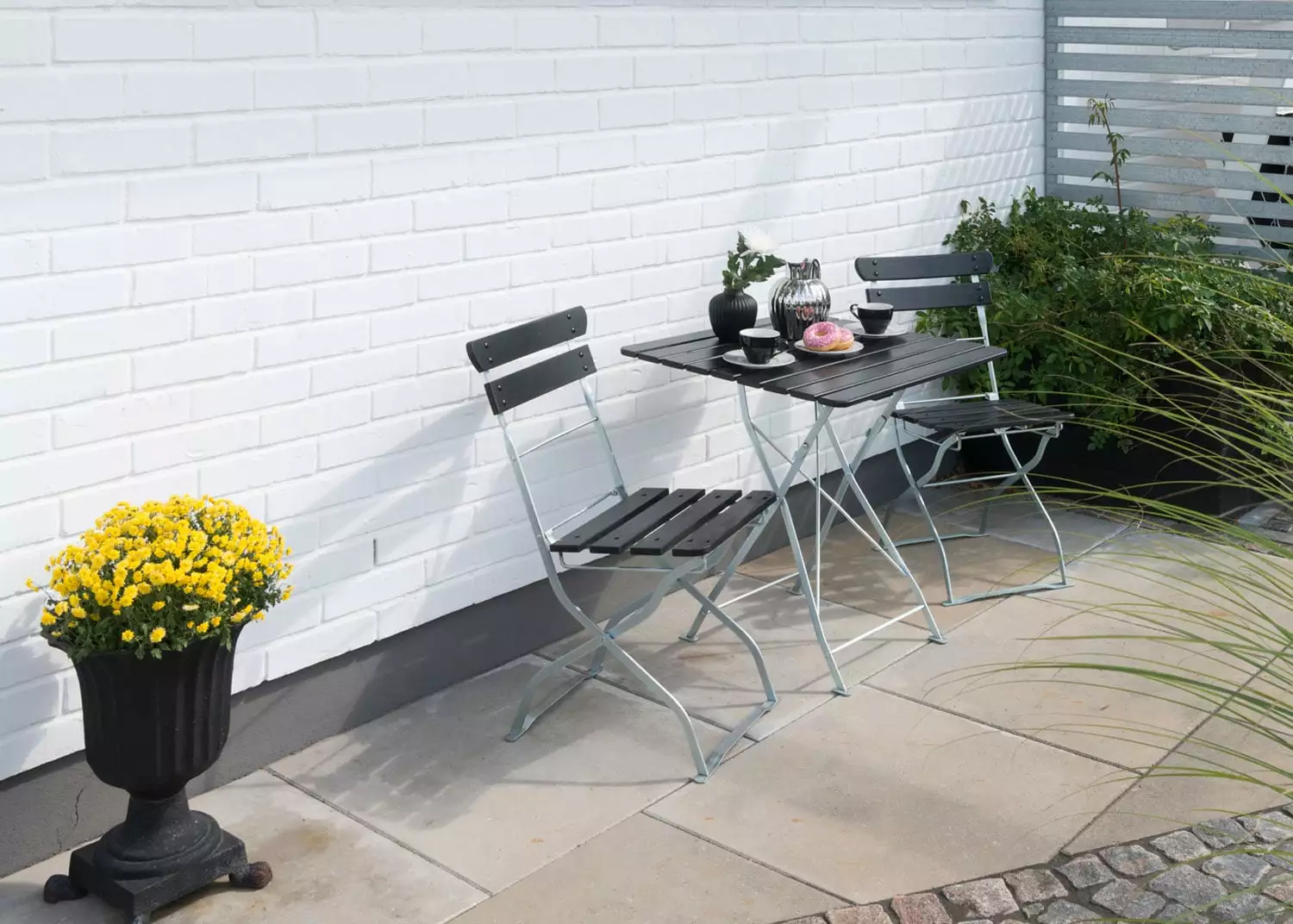 Hillerstorp Krögaren Bistrogarnitur, Schwarz 4 Hillerstorp Krögaren Bistrogarnitur, Schwarz – Bild 2