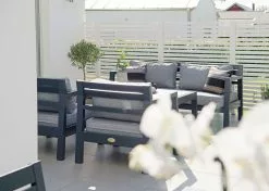 Hillerstorp Stoltö Sitzgruppe 4 Sitzplätze, Orkangrau/Grau -Günstiges Stuhlgeschäft hillerstorp stolto sofa set 4 seats hurricane grey grey 3