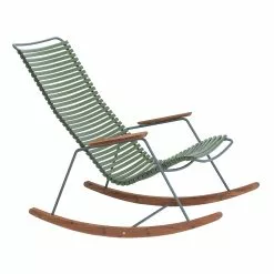 Houe Click Rocking Chair, Olive Green/Grey