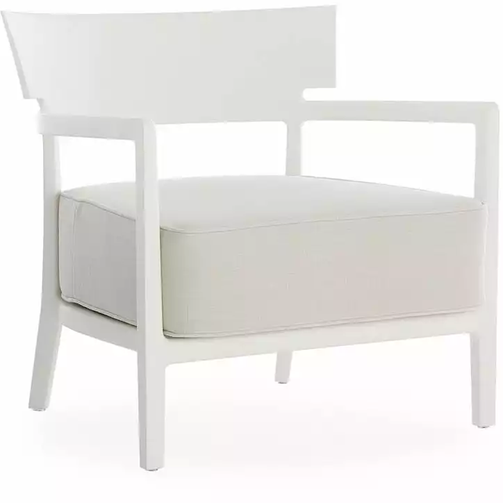 Kartell Cara Mat Sessel Im Freien Nutzbar, Weiß 3 Kartell Cara Mat Sessel Im Freien Nutzbar, Weiß