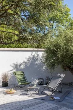 Lafuma Maxi Transat+ BeComfort® Liegestuhl, Olive -Günstiges Stuhlgeschäft lafuma deckchair bleu encre titane 9