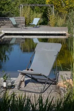 Lafuma Maxi Transat Colorblock Batyline® Iso Liegestuhl, Terre -Günstiges Stuhlgeschäft lafuma maxi transat liegestuhl papagueno 29