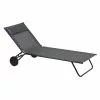 Lafuma Miami Batyline Sun Bed, Duo Obsidian -Günstiges Stuhlgeschäft lafuma miami sun bed ecume black 5