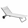 Lafuma Miami Sun Bed, Ecume/Black