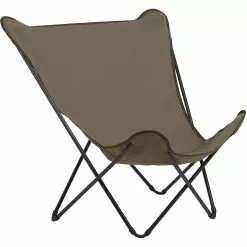 Lafuma POP UP XL Liegestuhl, Grau/Schwarz